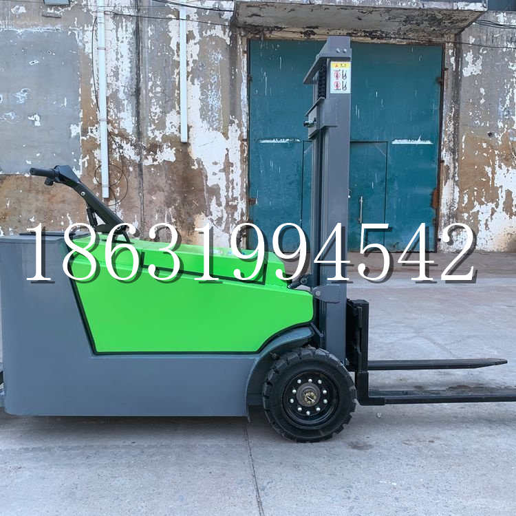 松潘县小型电动叉车1吨2吨步行站驾式电瓶堆高充电装卸车液压升降车铲车
